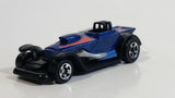 2002 Hot Wheels McDonald's Super Comp Dragster Dark Blue Die Cast Toy Car Vehicle