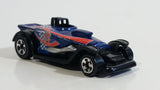 2002 Hot Wheels McDonald's Super Comp Dragster Dark Blue Die Cast Toy Car Vehicle