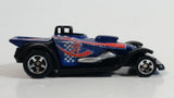 2002 Hot Wheels McDonald's Super Comp Dragster Dark Blue Die Cast Toy Car Vehicle