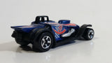 2002 Hot Wheels McDonald's Super Comp Dragster Dark Blue Die Cast Toy Car Vehicle