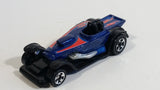 2002 Hot Wheels McDonald's Super Comp Dragster Dark Blue Die Cast Toy Car Vehicle