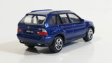 RealToy BMW X5 Dark Blue 1/61 Scale Die Cast Toy Car Vehicle