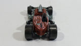 2008 Hot Wheels Acceleracers Metal Maniacs Rat-ified Flat Brown Die Cast Toy Car Vehicle