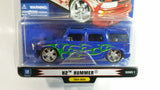 2006 1 Badd Ride Truckin' Series 1 Hummer H2 Blue 1/64 Scale Die Cast Toy Car Vehicle New In Package