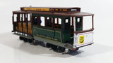 Two HO Classic San Francisco Streetcars Powell & Mason St Trolley and Desire Street Cable Car Die Cast and Plastic Models