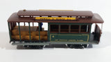 Two HO Classic San Francisco Streetcars Powell & Mason St Trolley and Desire Street Cable Car Die Cast and Plastic Models