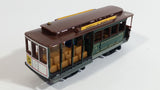 Two HO Classic San Francisco Streetcars Powell & Mason St Trolley and Desire Street Cable Car Die Cast and Plastic Models