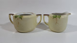 Antique Noritake Hand Painted Sugar Bowl and Creamer Porcelain Tea Ware