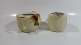 Antique Noritake Hand Painted Sugar Bowl and Creamer Porcelain Tea Ware