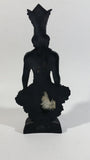 Vintage 1976 A Hip Original Tiki God 7 1/4" Tall Black Resin Statue