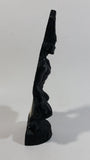 Vintage 1976 A Hip Original Tiki God 7 1/4" Tall Black Resin Statue