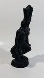 Vintage 1976 A Hip Original Tiki God 7 1/4" Tall Black Resin Statue
