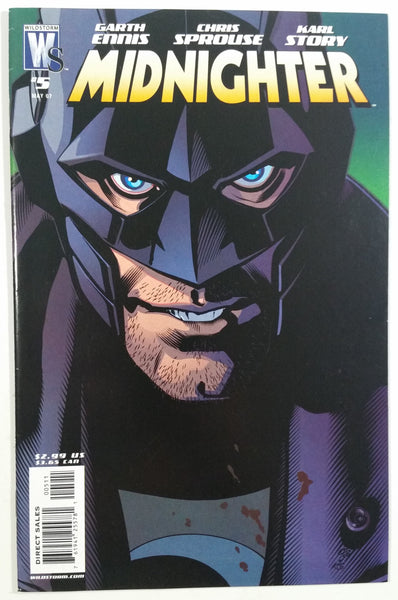 2007 May Wildstorm Midnighter #5 Comic Book