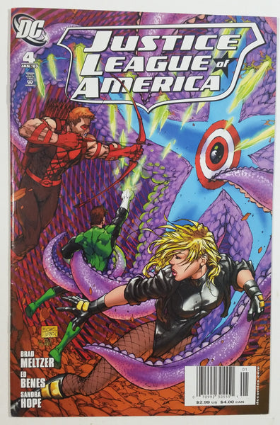 2007 January DC Comics Justice League of America #4 Comic Book