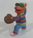 Applause Muppets Sesame Street Ernie Baseball Player Pitcher Character 2 1/2" Tall Hard Rubber Toy