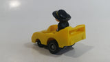 1988 McDonald's Turbo Macs The Hamburglar Yellow Toy Pull Back Plastic Toy Car Vehicle