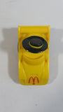 1988 McDonald's Turbo Macs The Hamburglar Yellow Toy Pull Back Plastic Toy Car Vehicle