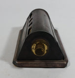 Vintage Shasta Dam California Brass Roll Date Calendar Souvenir Travel Collectible