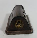 Vintage Shasta Dam California Brass Roll Date Calendar Souvenir Travel Collectible