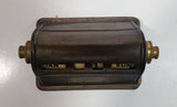 Vintage Shasta Dam California Brass Roll Date Calendar Souvenir Travel Collectible