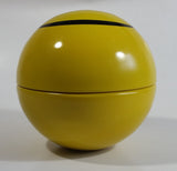 Nobel Ball Smiley Face Themed Yellow Tin Metal Coin Bank