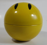 Nobel Ball Smiley Face Themed Yellow Tin Metal Coin Bank