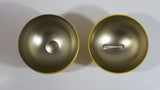 Nobel Ball Smiley Face Themed Yellow Tin Metal Coin Bank