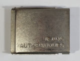 Jeans Authentiques Themed Metal Belt Buckle