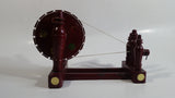 Vintage JN IND Asian Chinese Mechanical Miniature Model Wooden Loom