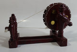 Vintage JN IND Asian Chinese Mechanical Miniature Model Wooden Loom