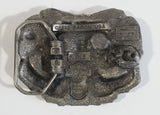 1992 Baron USA Harley Davidson Motor Cycles "Born To Be Wild" Detailed Metal Belt Buckle