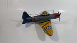 Vintage Style U.S. Air Force Pre World War II WWII Large Tin Metal Military Airplane with Pre 1942 Markings