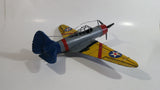 Vintage Style U.S. Air Force Pre World War II WWII Large Tin Metal Military Airplane with Pre 1942 Markings