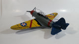 Vintage Style U.S. Air Force Pre World War II WWII Large Tin Metal Military Airplane with Pre 1942 Markings