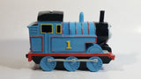 2014 Gullane Thomas The Tank Engine #1 Blue Ceramic Train Locomotive Shaped Coin Bank