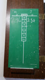 Rare Version Vintage Sherlock Holmes Pub & Lodging Baker St. Dovetail Wood Dart Cabinet and Kudu Board