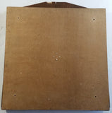 Rare Version Vintage Sherlock Holmes Pub & Lodging Baker St. Dovetail Wood Dart Cabinet and Kudu Board