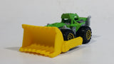 2016 Matchbox MBX Construction Mound Mover Matte Green Die Cast Toy Car Vehicle