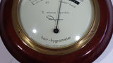 Rare Vintage Ingraham Hair - Hygrometer Wood Cased Relative Humidity Weather Instrument - Made in West Germany