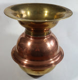 Vintage Goldfield Hotel, Goldfield, Nevada Brass and Copper Spittoon Reproduction