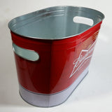 Budweiser King of Beers Metal Ice Bucket