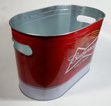 Budweiser King of Beers Metal Ice Bucket