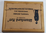 Vintage Molson Canadian Lager Beer Biere 11" x 14" Wooden Framed Advertising Mirror Pub Lounge Bar Collectible