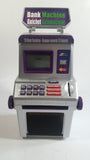 2001 Summit Financial Products ATM Banking Machines Plastic Digital Coin Bank Safe - Working But Missing Bottom Door