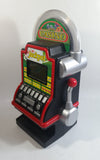 6 in 1 Casino Jackpot Plastic 13 1/2" Tall Digital Slot Machine Coin Bank