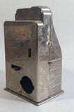 Vintage 1960s Las Vegas Nevada 10 Cent Metal Slot Machine Jack Pot Coin Bank - Not Working