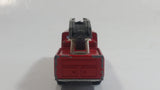 Vintage Majorette Pompier FDNY Fire Ladder Truck No. 207 Red 1/100 Scale Die Cast Toy Car Firefighting Rescue Emergency Vehicle