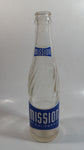 Vintage 1950-60s Mission of California 10 oz Clear Glass Beverage Bottle "Naturally Good In All Flavors"