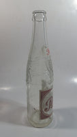Vintage 1958 Sparkling Pepsi Cola Soda Pop Red and White 10 Fl oz Clear Glass Beverage Bottle Montreal