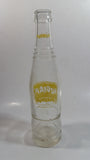 Vintage Nugrape "A Flavour You Can't Forget" 9 1/2" Tall 10 Fl oz Clear Glass Soda Pop Beverage Bottle
